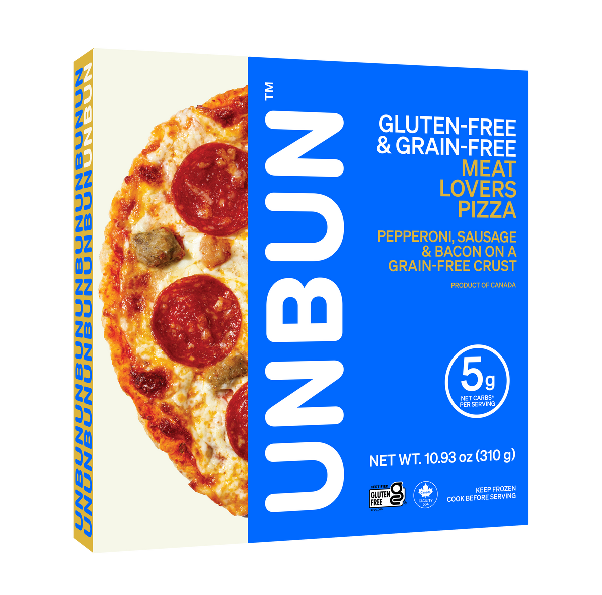 Unbun Meat Lovers Pizza Unbun Foods