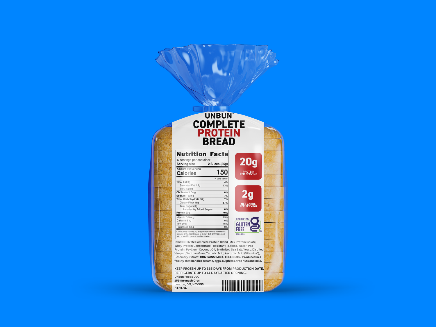 Complete Protein Bread (3-Pack)