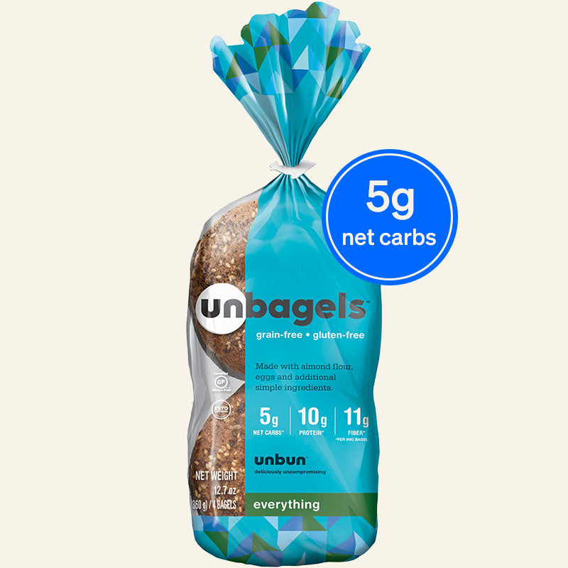 Unbun Everything Bagels (6-pack)
